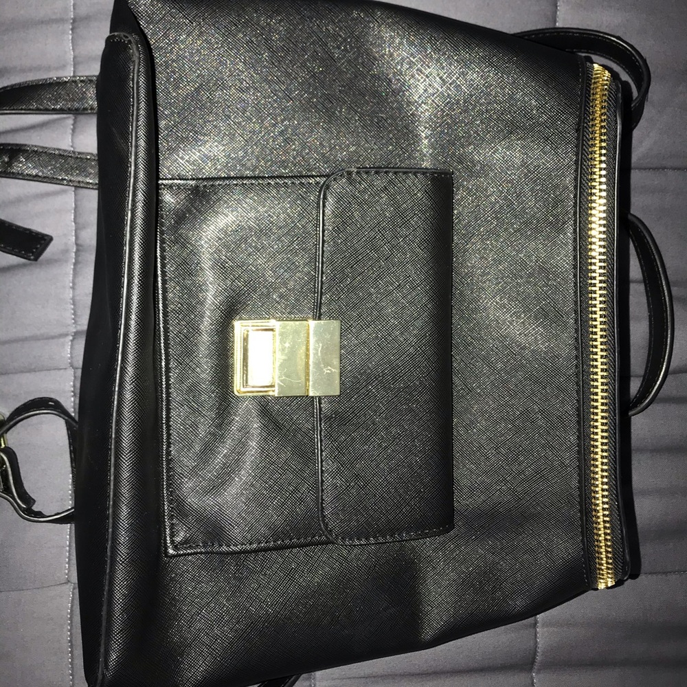 Steve Madden Black Back Pack